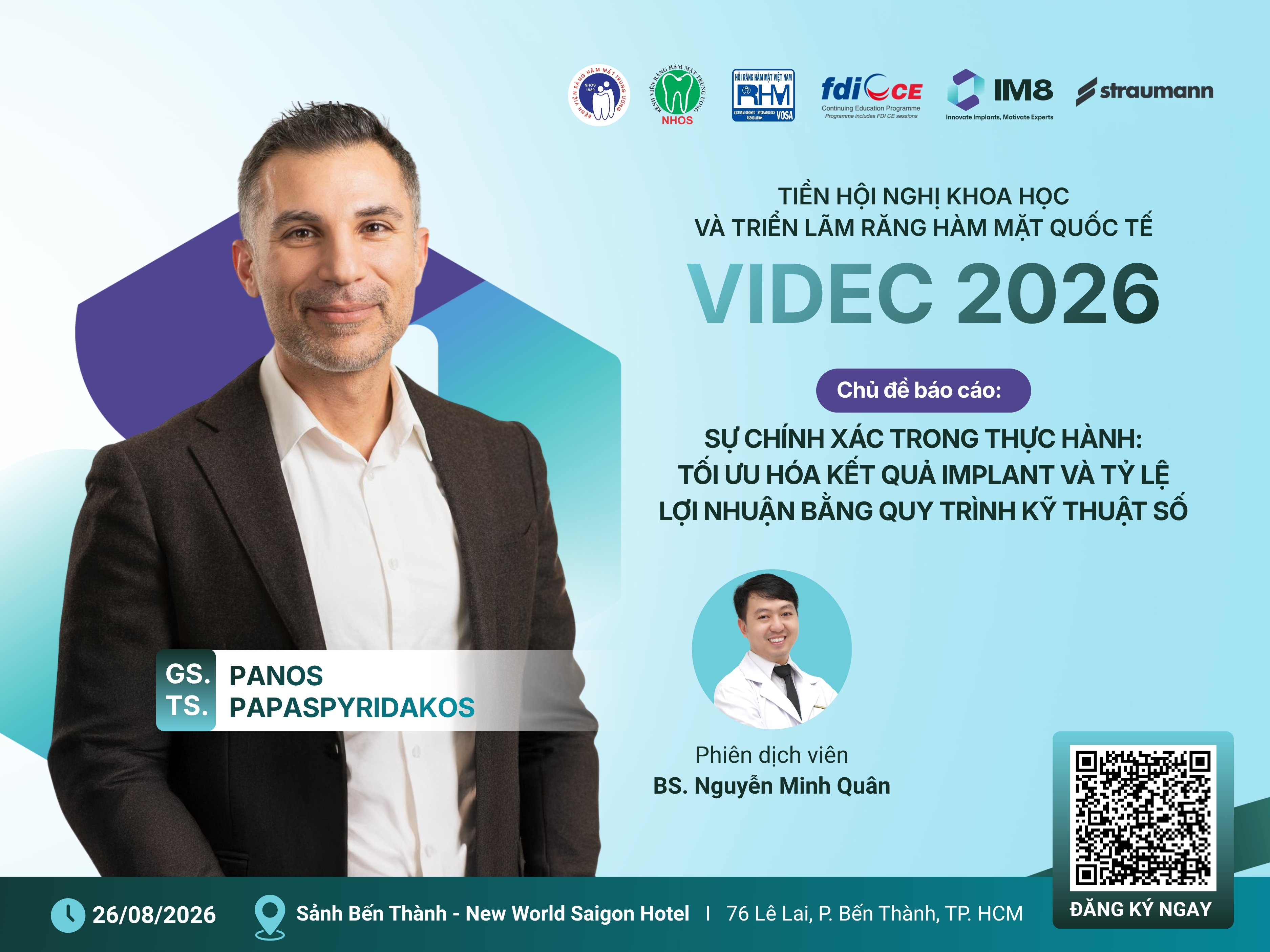 Tiền Hội nghị Khoa học và Triển lãm Răng Hàm Mặt Quốc tế VIDEC 2026
