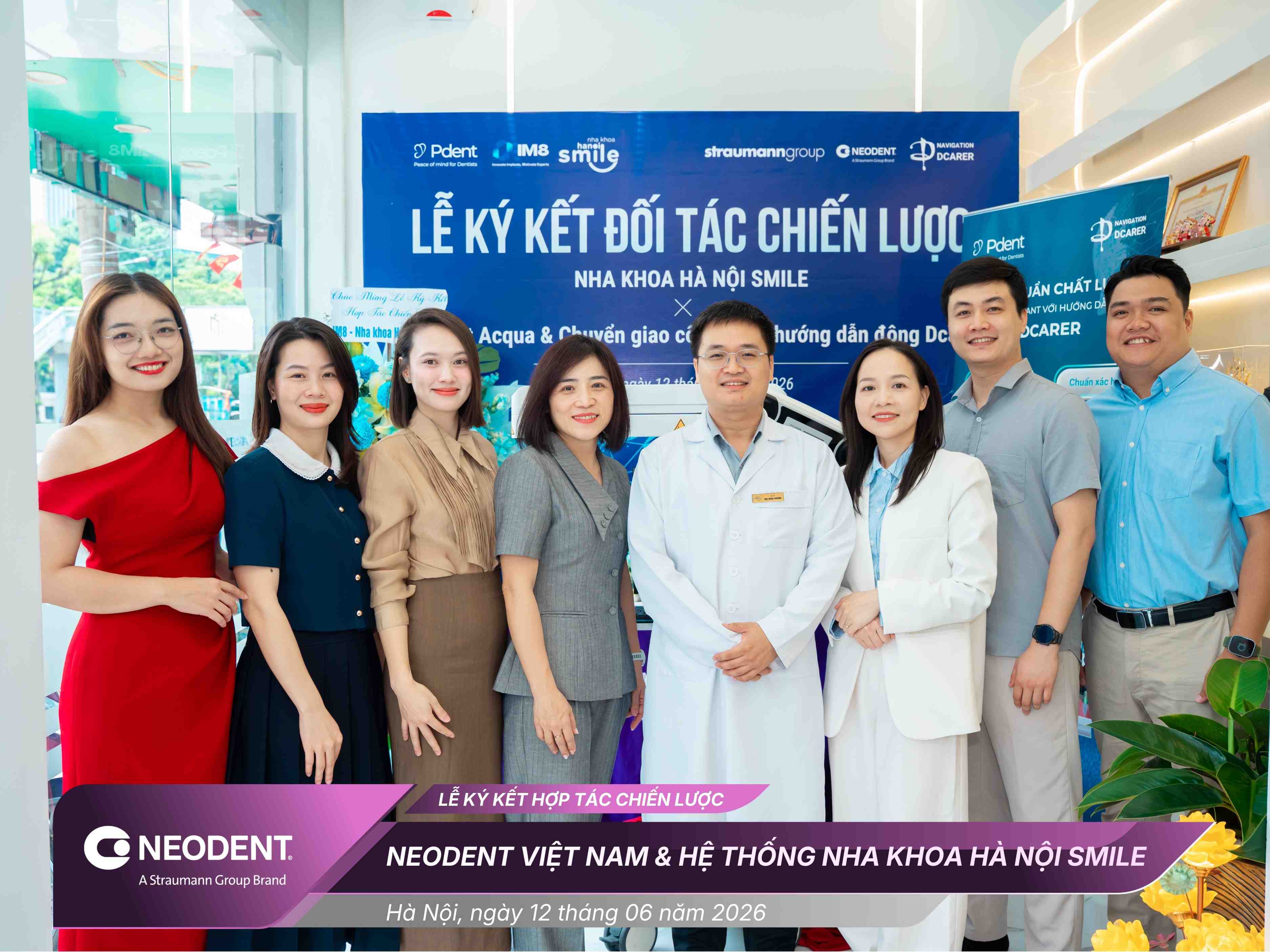 Neodent Việt Nam & Hệ Thống Nha Khoa Hà Nội Smile chính thức ký kết hợp tác chiến lược