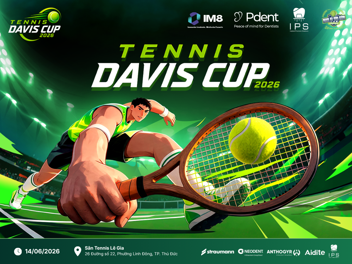 Tennis Davis Cup 2026: Sân chơi kết nối cộng đồng bác sĩ Răng Hàm Mặt chính thức trở lại