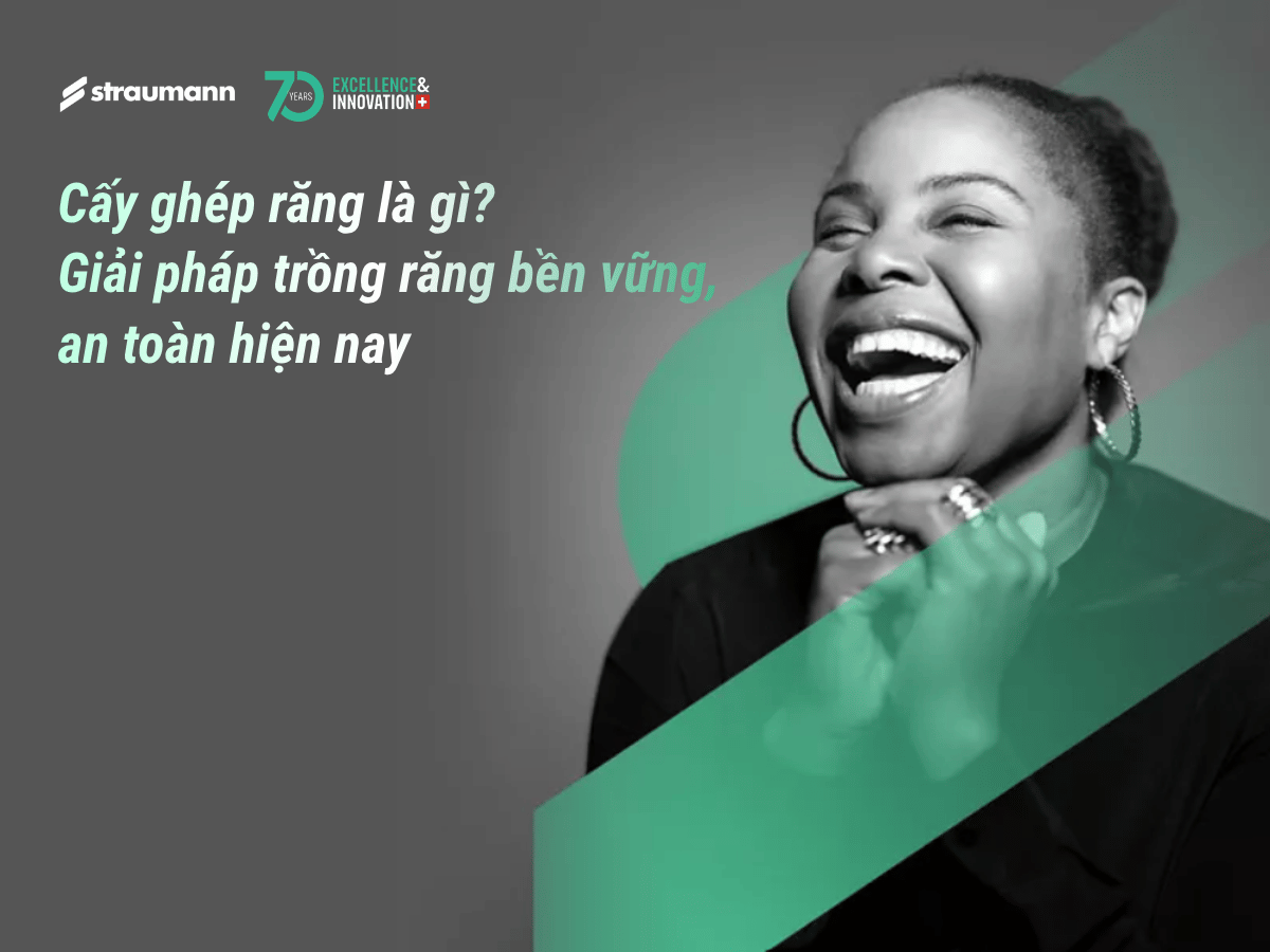 Cấy ghép răng là gì? Giải pháp trồng răng bền vững, an toàn hiện nay