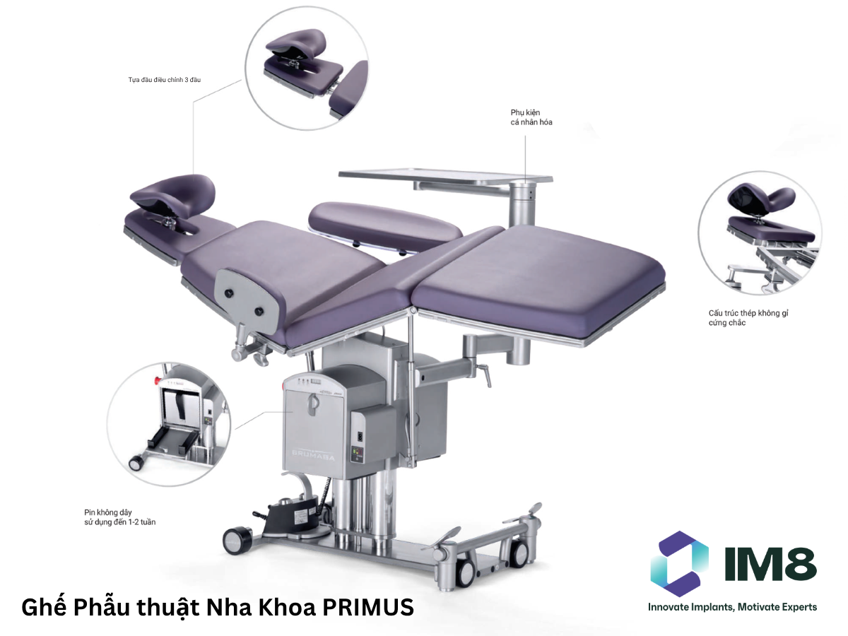 Ghế phẫu thuật Primus