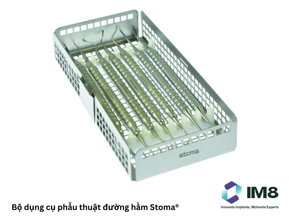 Bộ dụng cụ phẫu thuật đường hầm Stoma® "Concept of Bern"
