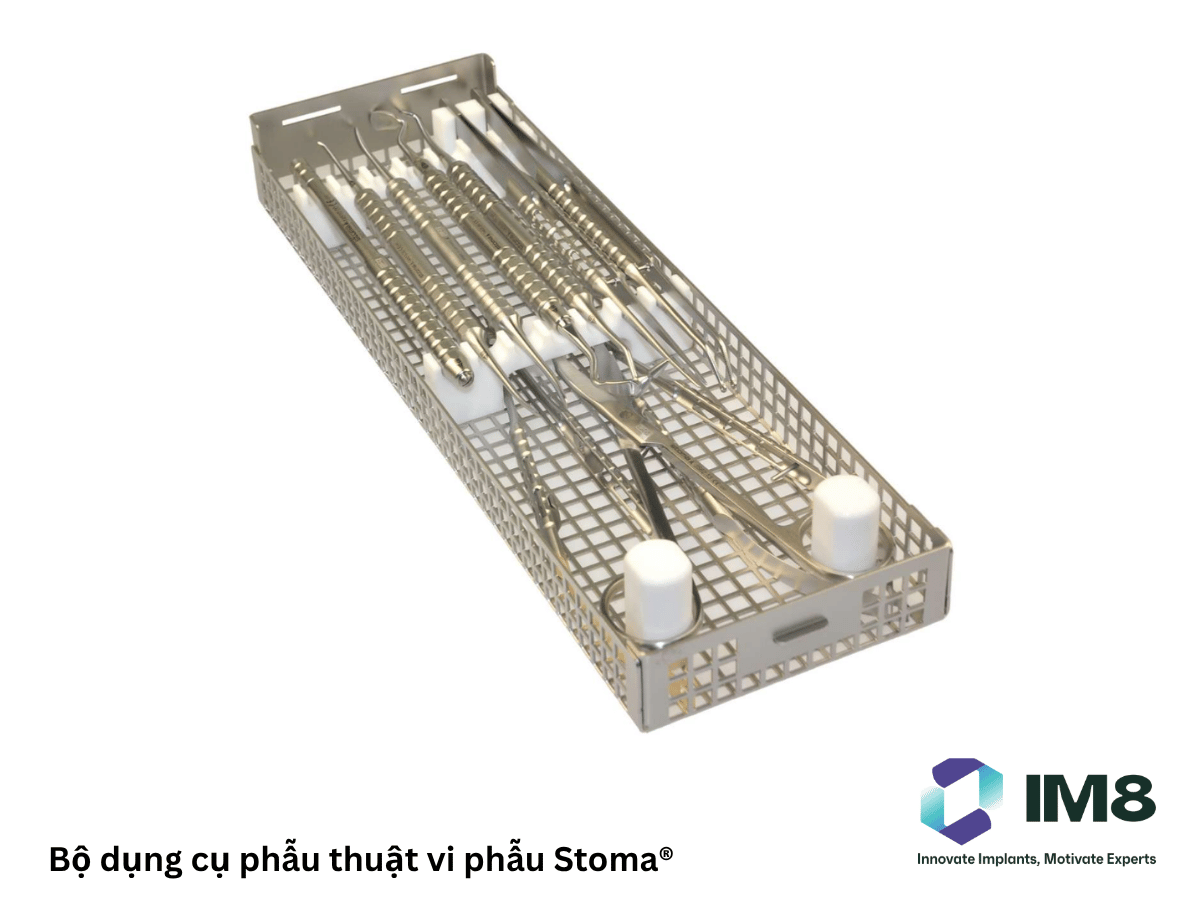 Bộ dụng cụ phẫu thuật vi phẫu Stoma® "Concept of Bern"