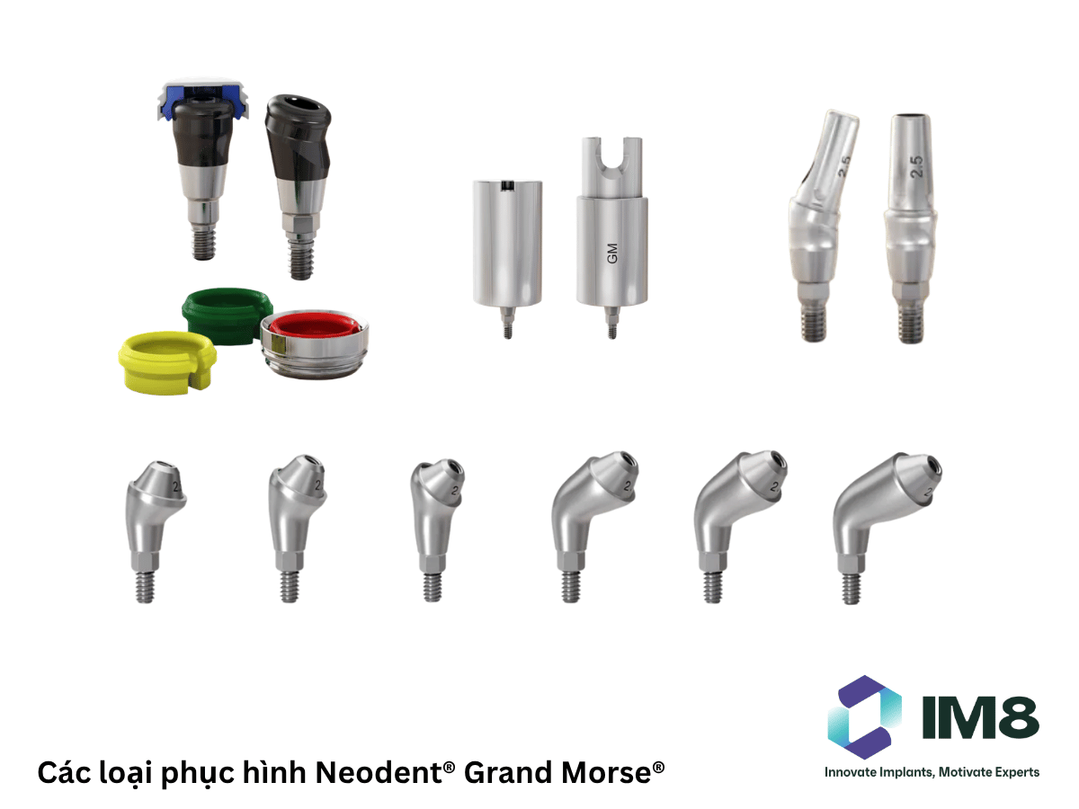 Các loại phục hình Neodent® Grand Morse®