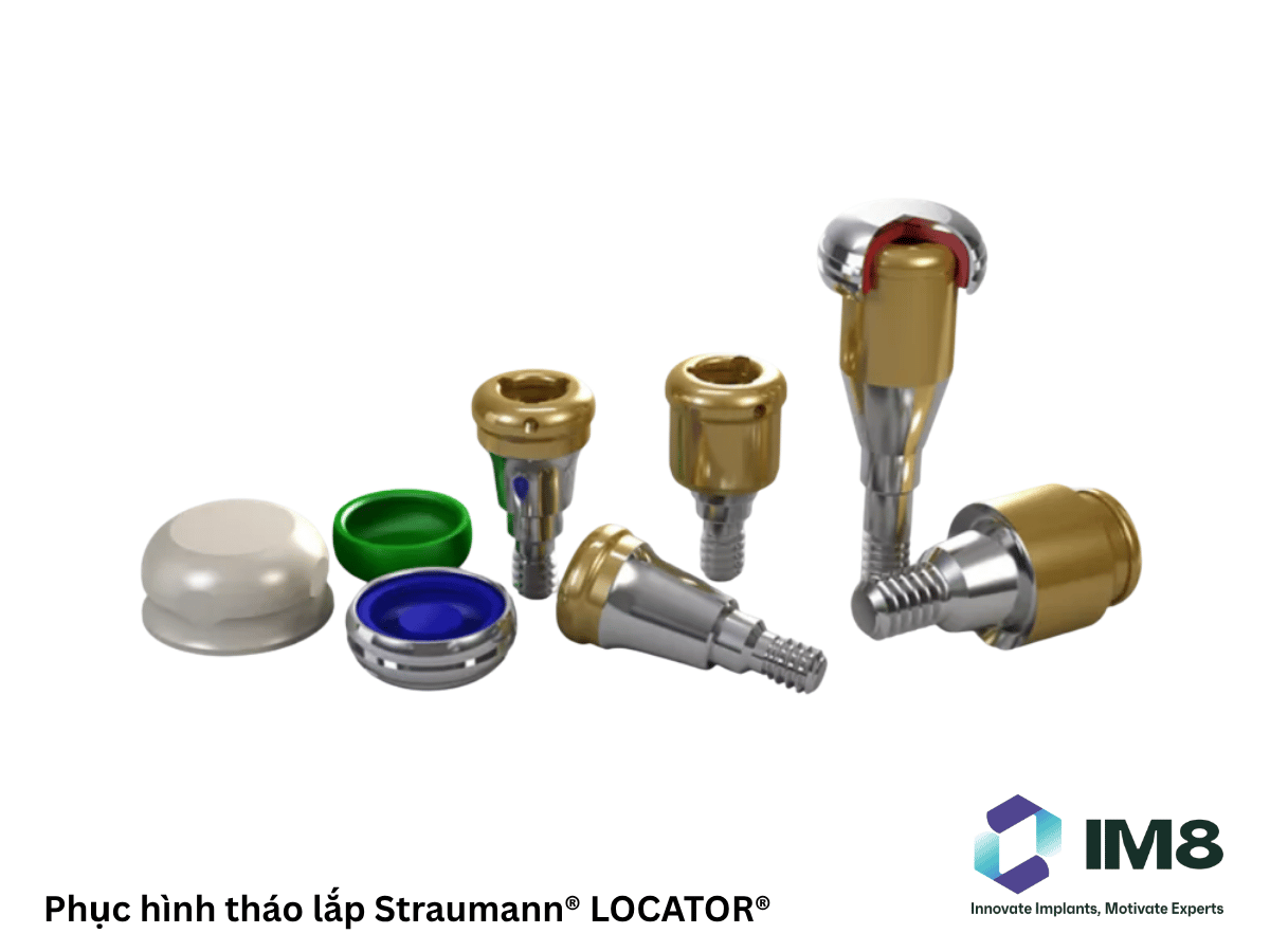 Phục hình tháo lắp Straumann® LOCATOR®